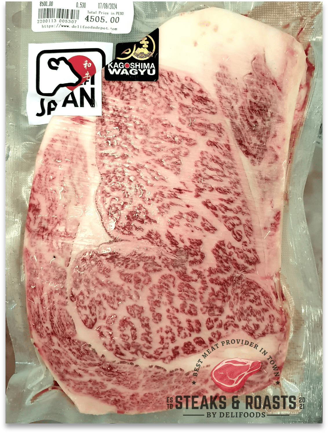 Kagoshima® A5 Wagyu Rib Eye Steak - Steaks & Roasts